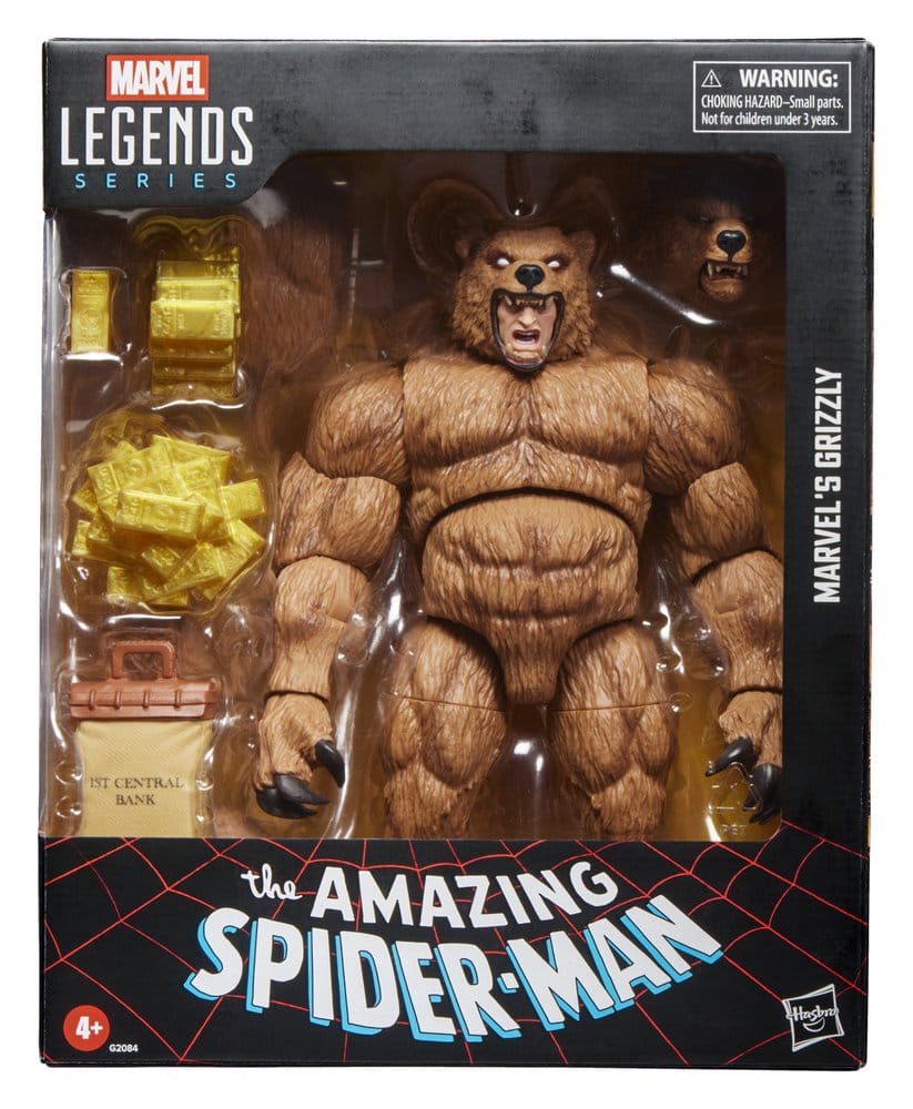 Hasbro The Amazing Spider-Man Marvels Grizzly Marvel Legends Actionfigur