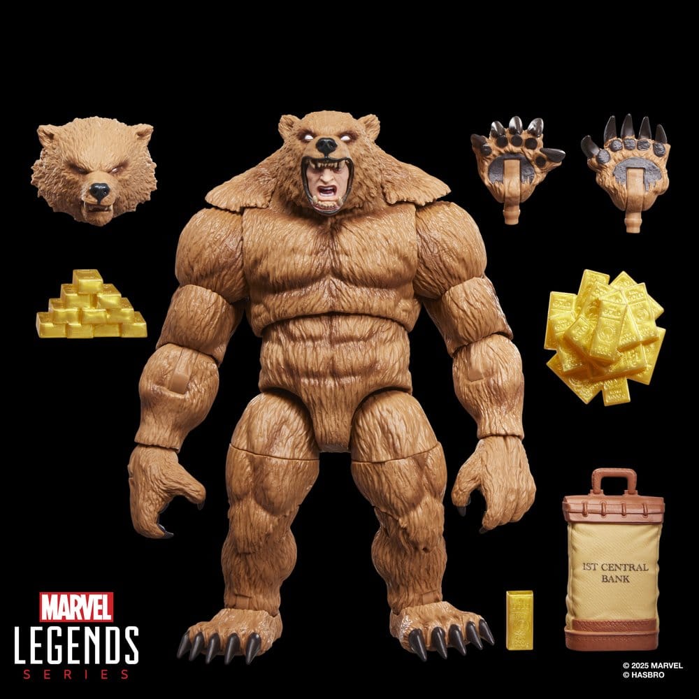 Hasbro The Amazing Spider-Man Marvels Grizzly Marvel Legends Actionfigur