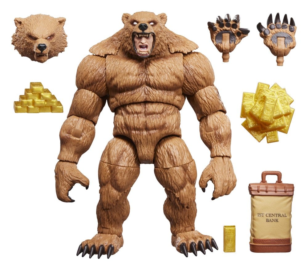 Hasbro The Amazing Spider-Man Marvels Grizzly Marvel Legends Actionfigur