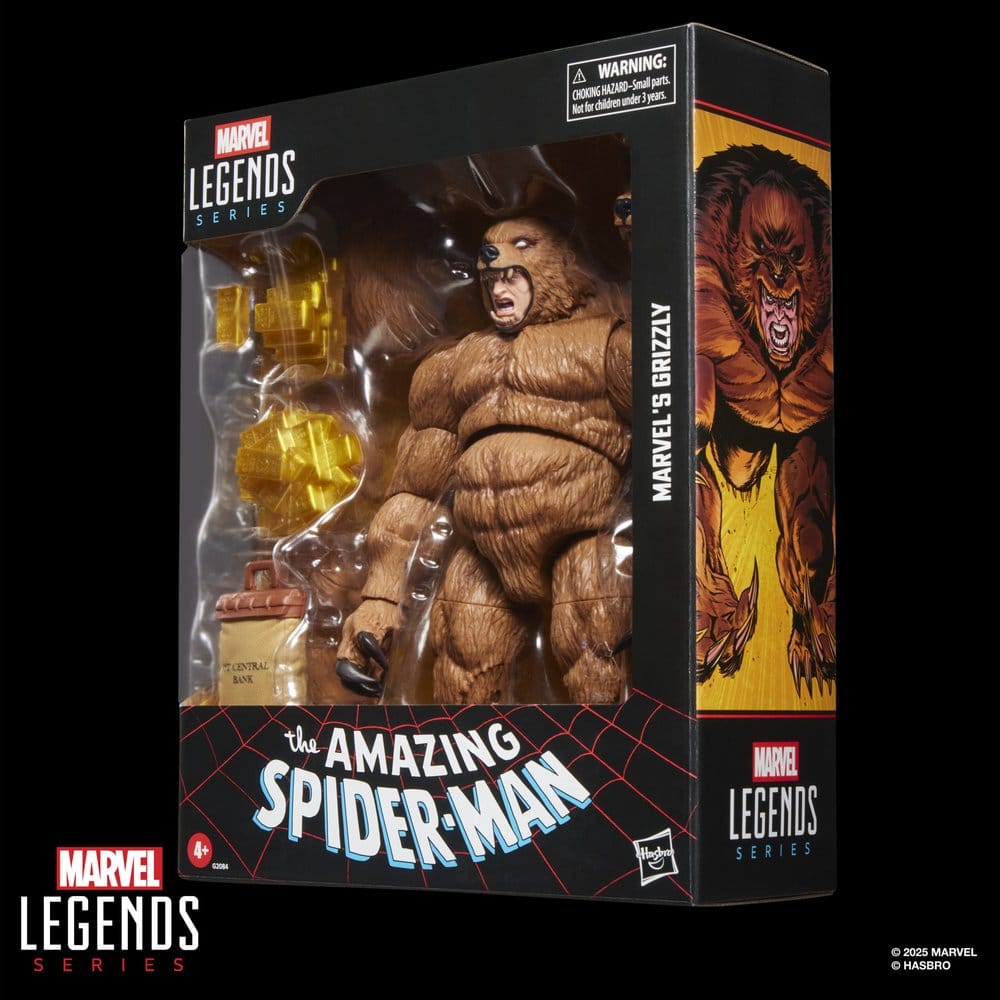 Hasbro The Amazing Spider-Man Marvels Grizzly Marvel Legends Actionfigur