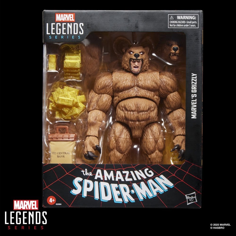 Hasbro The Amazing Spider-Man Marvels Grizzly Marvel Legends Actionfigur