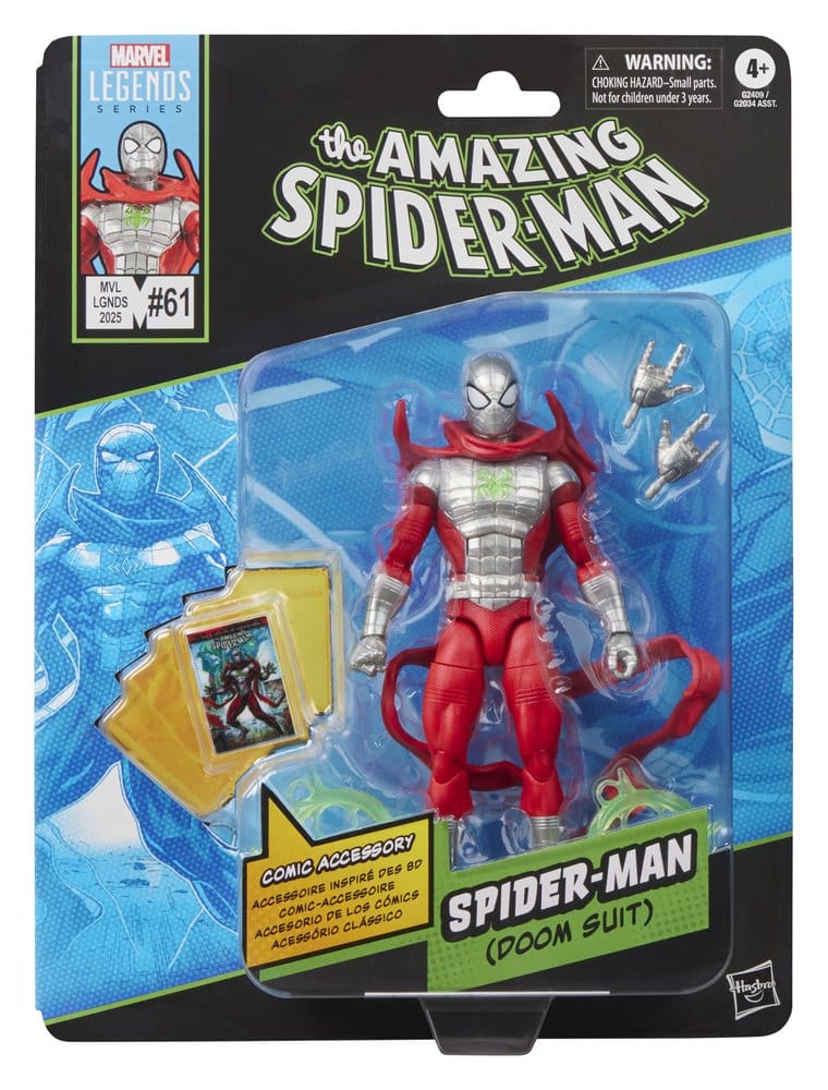 Hasbro The Amazing Spider-Man Spider-Man (Doom Suit) Marvel Legends Actionfigur