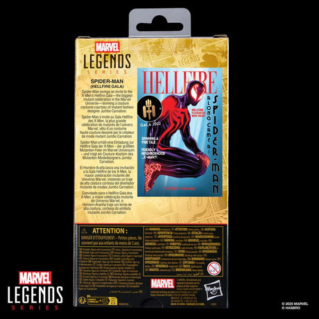 Hasbro The Amazing Spider-Man Spider-Man Hellfire Gala Marvel Legends Actionfigur