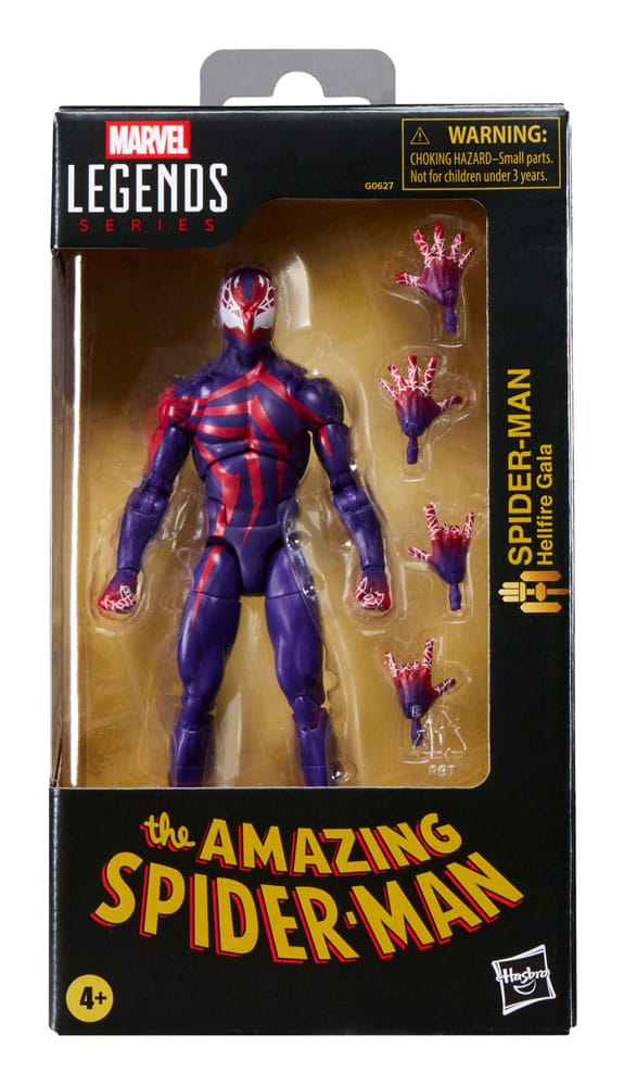 Hasbro The Amazing Spider-Man Spider-Man Hellfire Gala Marvel Legends Actionfigur