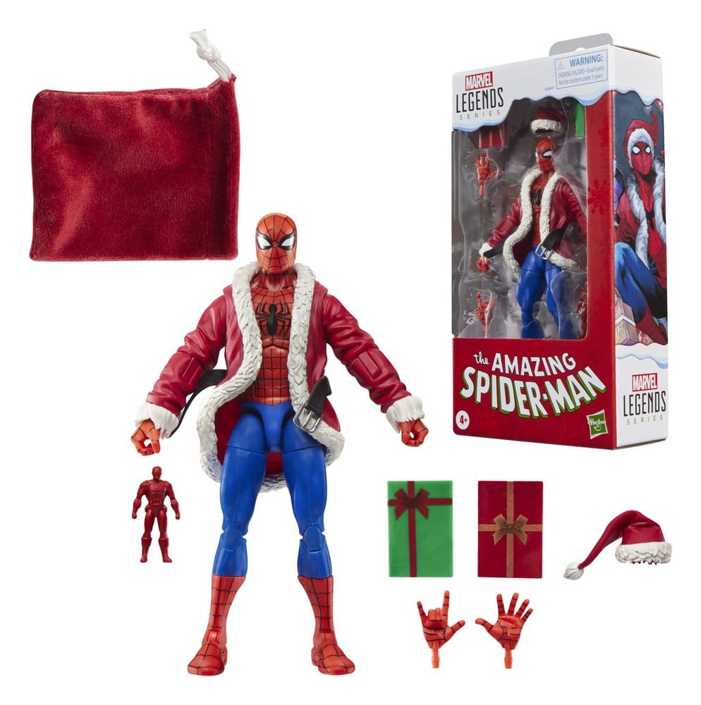 Hasbro The Amazing Spider-Man Spider-Man (Marvel Holiday Special) Marvel Legends Actionfigur