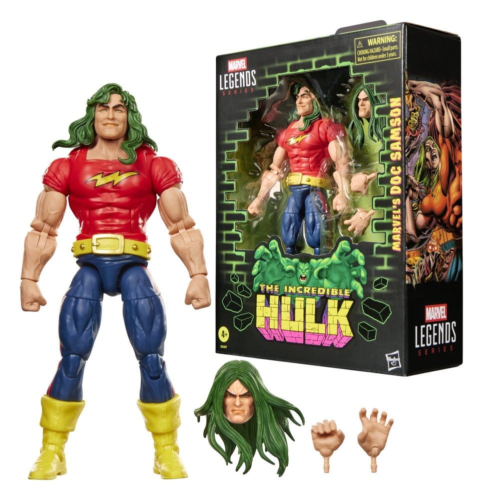 Hasbro The Incredible Hulk Marvel Legends Doc Samson Actionfigur