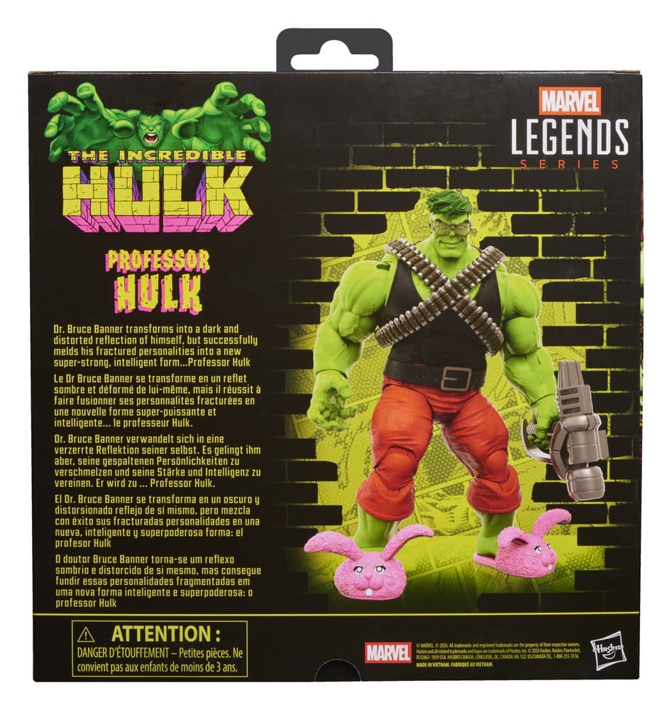 Hasbro The Incredible Hulk Marvel Legends Professor Hulk Actionfigur