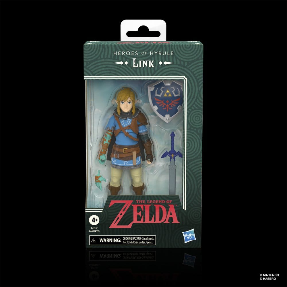 Hasbro The Legend of Zelda Tears of the Kingdom Heroes of Hyrule Link Actionfigur