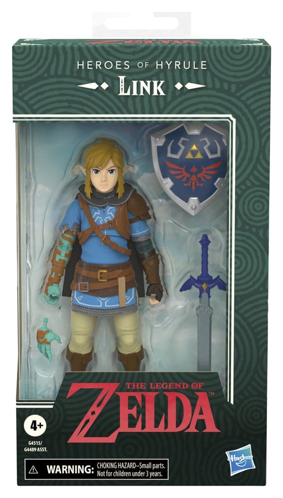 Hasbro The Legend of Zelda Tears of the Kingdom Heroes of Hyrule Link Actionfigur