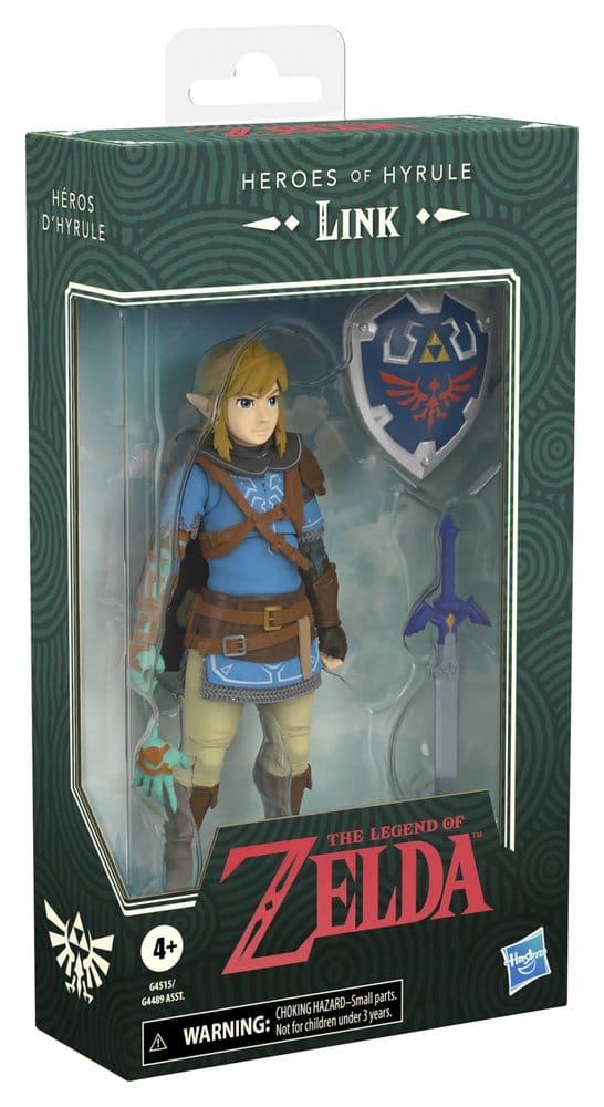 Hasbro The Legend of Zelda Tears of the Kingdom Heroes of Hyrule Link Actionfigur