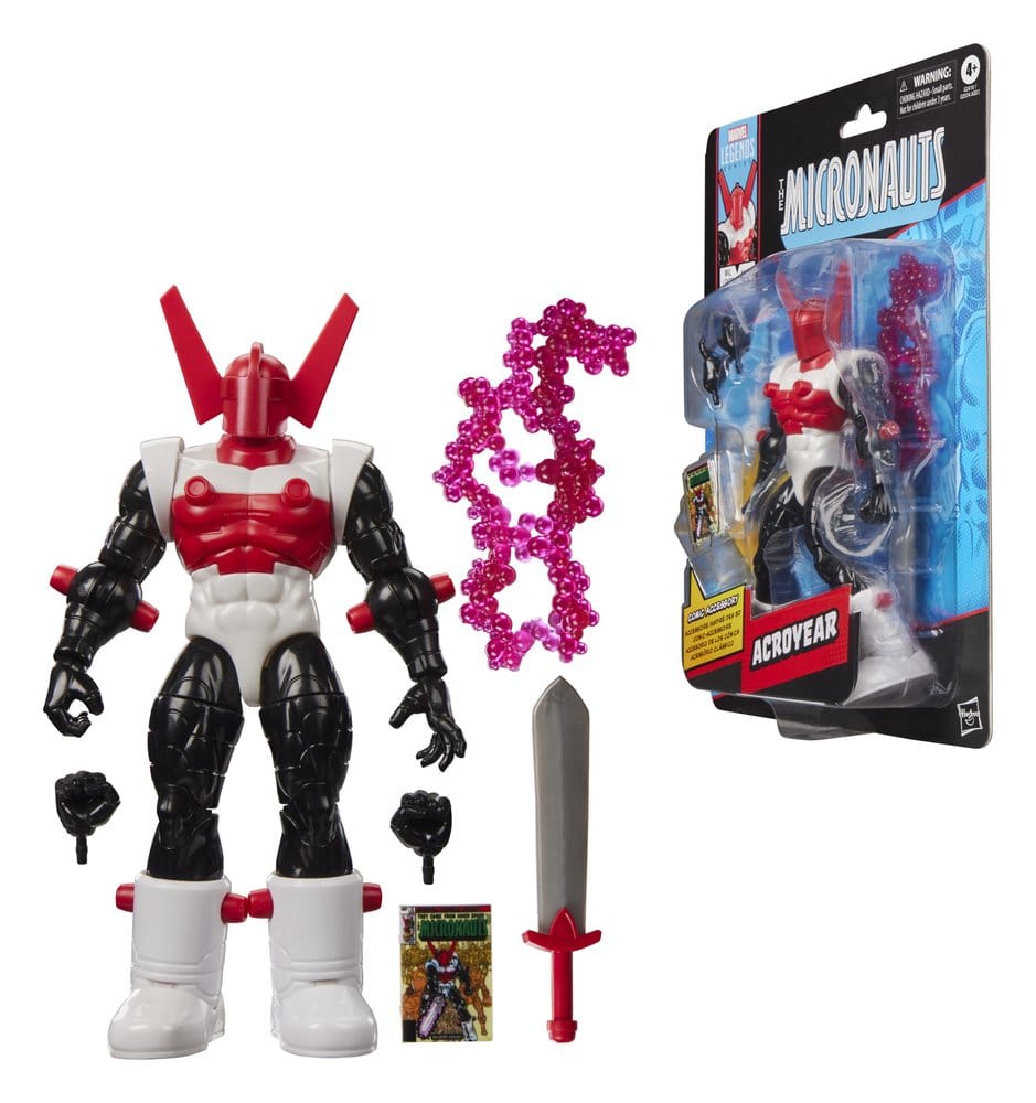 Hasbro The Micronauts Acroyear Marvel Legends Actionfigur
