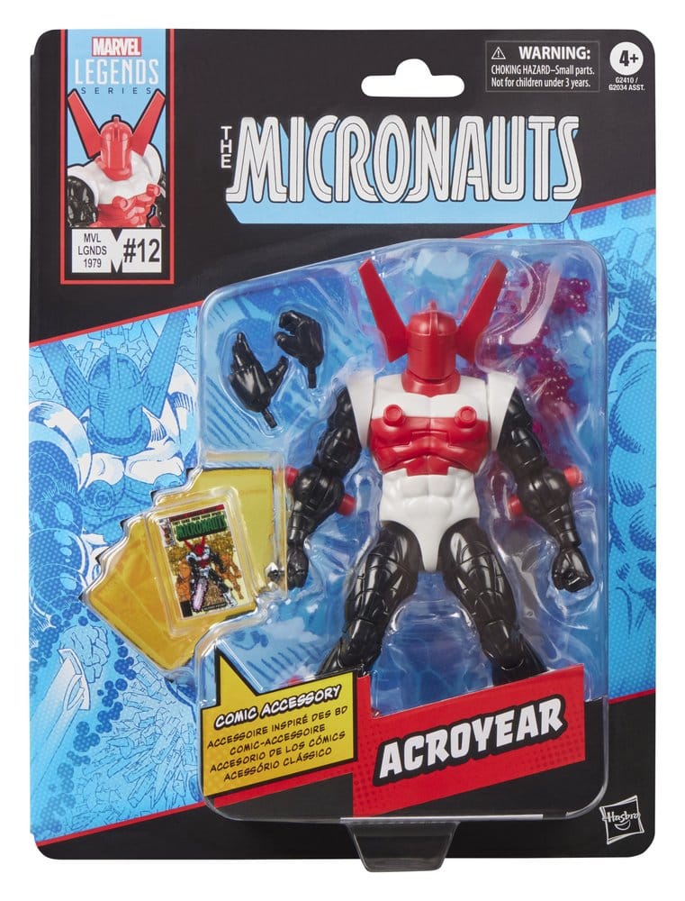 Hasbro The Micronauts Acroyear Marvel Legends Actionfigur