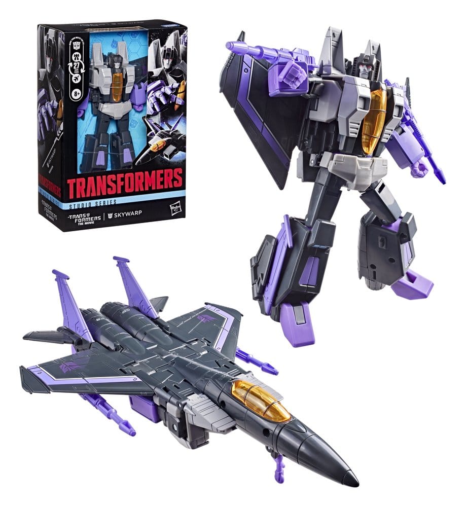 Hasbro The Transformers The Movie Skywarp Studio Series Voyager Class Actionfigur