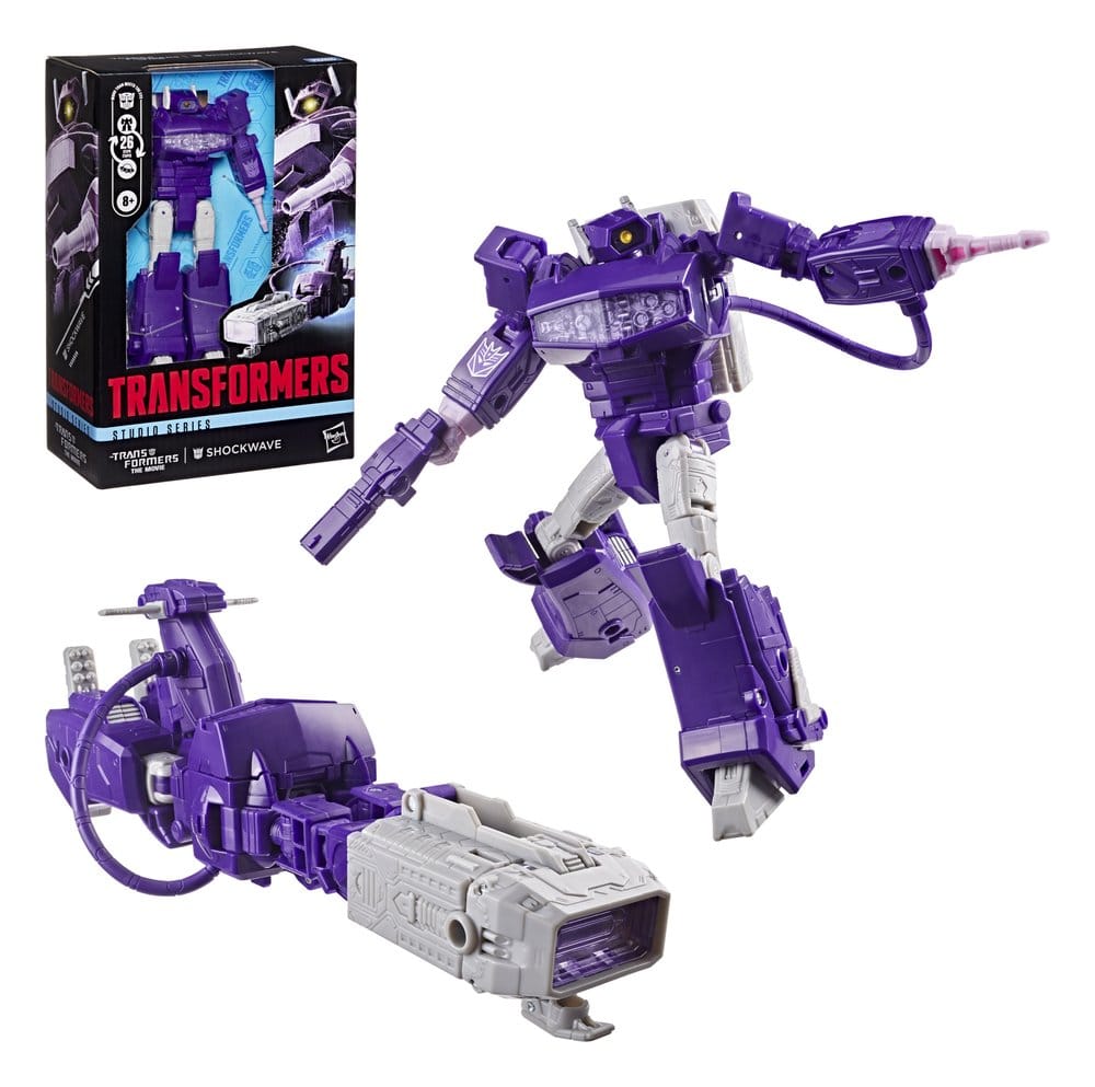 Hasbro The Transformers The Movie Studio Series Voyager Class Shockwave Actionfigur