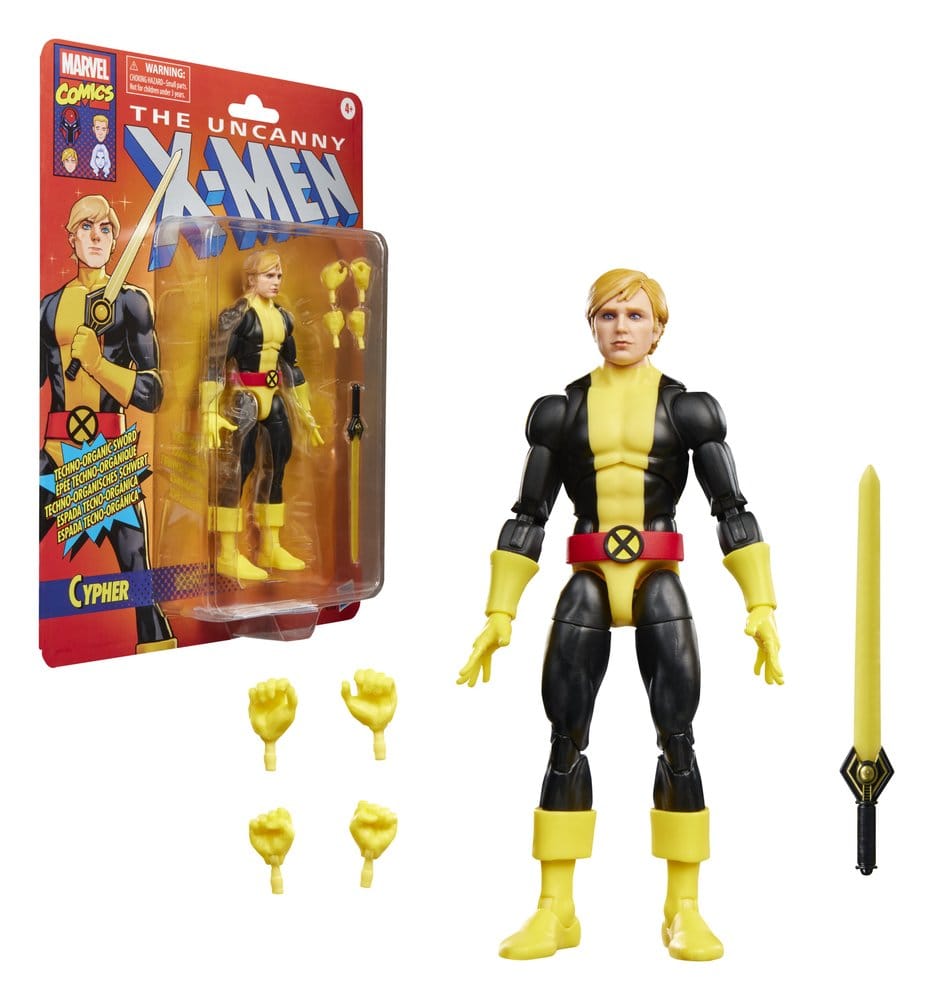 Hasbro The Uncanny X-Men Cypher Marvel Legends Actionfigur