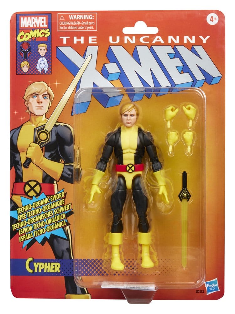 Hasbro The Uncanny X-Men Cypher Marvel Legends Actionfigur