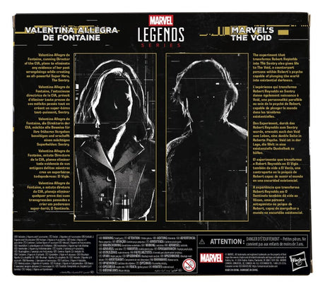 Hasbro Thunderbolts Marvel Legends Valentina Allegra de Fontaine The Void 2er-Pack Actionfiguren