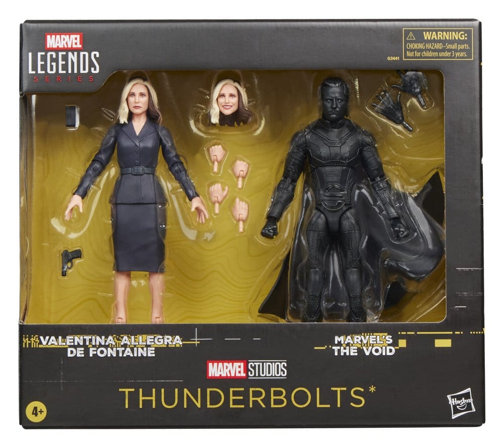 Hasbro Thunderbolts Marvel Legends Valentina Allegra de Fontaine The Void 2er-Pack Actionfiguren