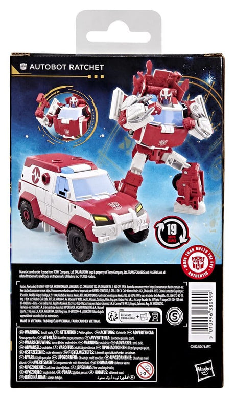 Hasbro Transformers Age of the Primes Autobot Ratchet Deluxe Class Actionfigur