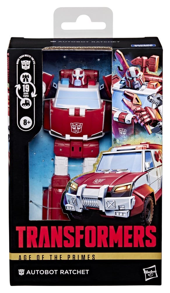 Hasbro Transformers Age of the Primes Autobot Ratchet Deluxe Class Actionfigur