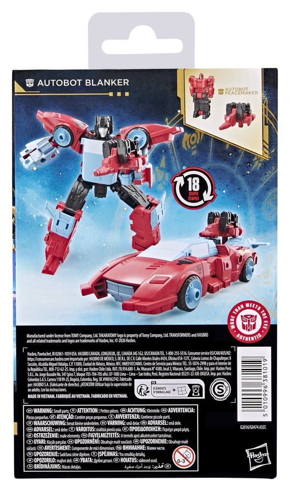 Hasbro Transformers Age of the Primes Deluxe Class Blanker Autobot Actionfigur
