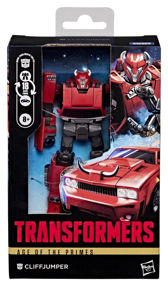 Hasbro Transformers Age of the Primes Deluxe Class Cliffjumper Actionfigur