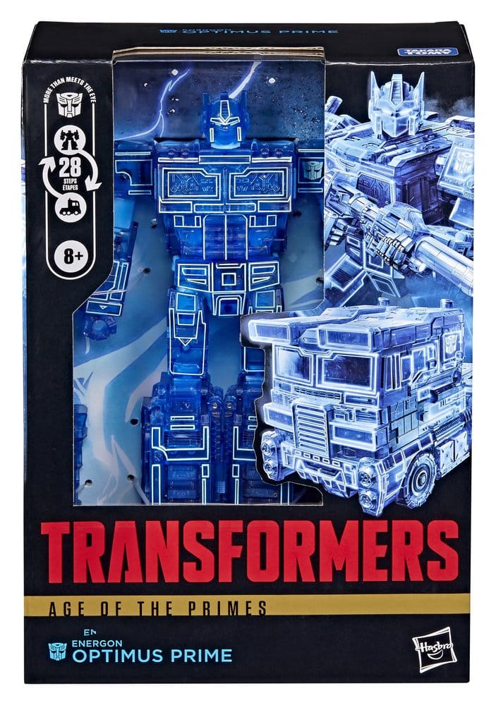 Hasbro Transformers Age of the Primes Energon Optimus Prime Voyager Class Actionfigur