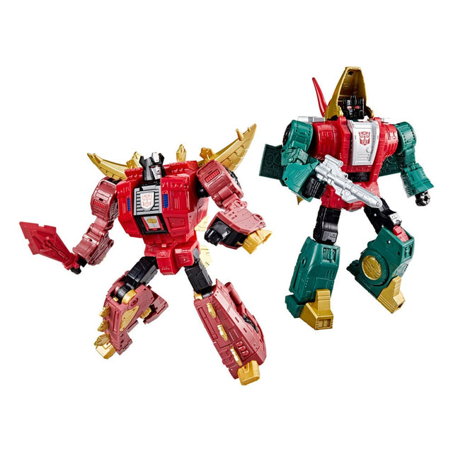 Hasbro Transformers Age of the Primes G2 Universe Dinobots Snrawl & Slug Leader Class 2er-Pack Actionfiguren