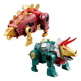 Hasbro Transformers Age of the Primes G2 Universe Dinobots Snrawl & Slug Leader Class 2er-Pack Actionfiguren