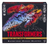 Hasbro Transformers Age Of The Primes Mirage Bluestreak Ironhide 3er-Pack Actionfiguren