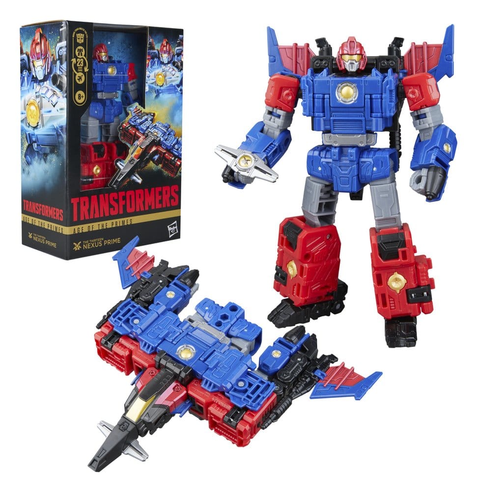 Hasbro Transformers Age Of The Primes Voyager Class Nexus Prime Actionfigur