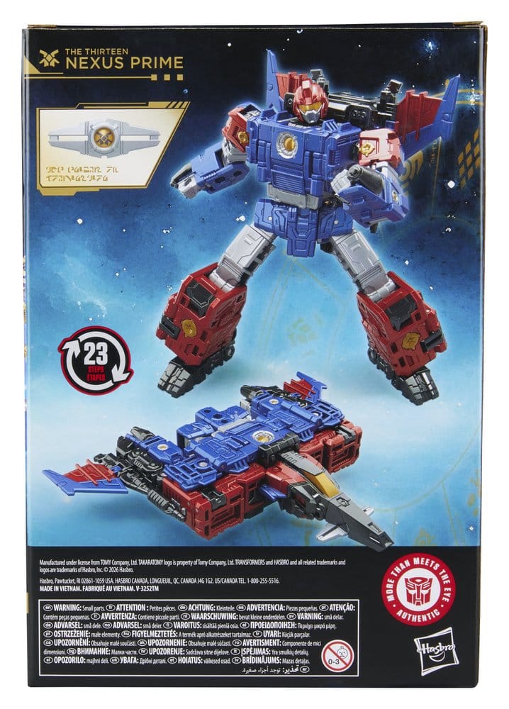 Hasbro Transformers Age Of The Primes Voyager Class Nexus Prime Actionfigur
