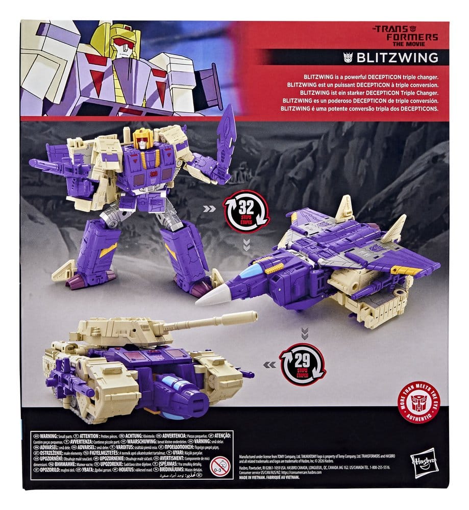 Hasbro Transformers Der Kampf Um Cybertron Studio Series Leader Class Blitzwing Actionfigur