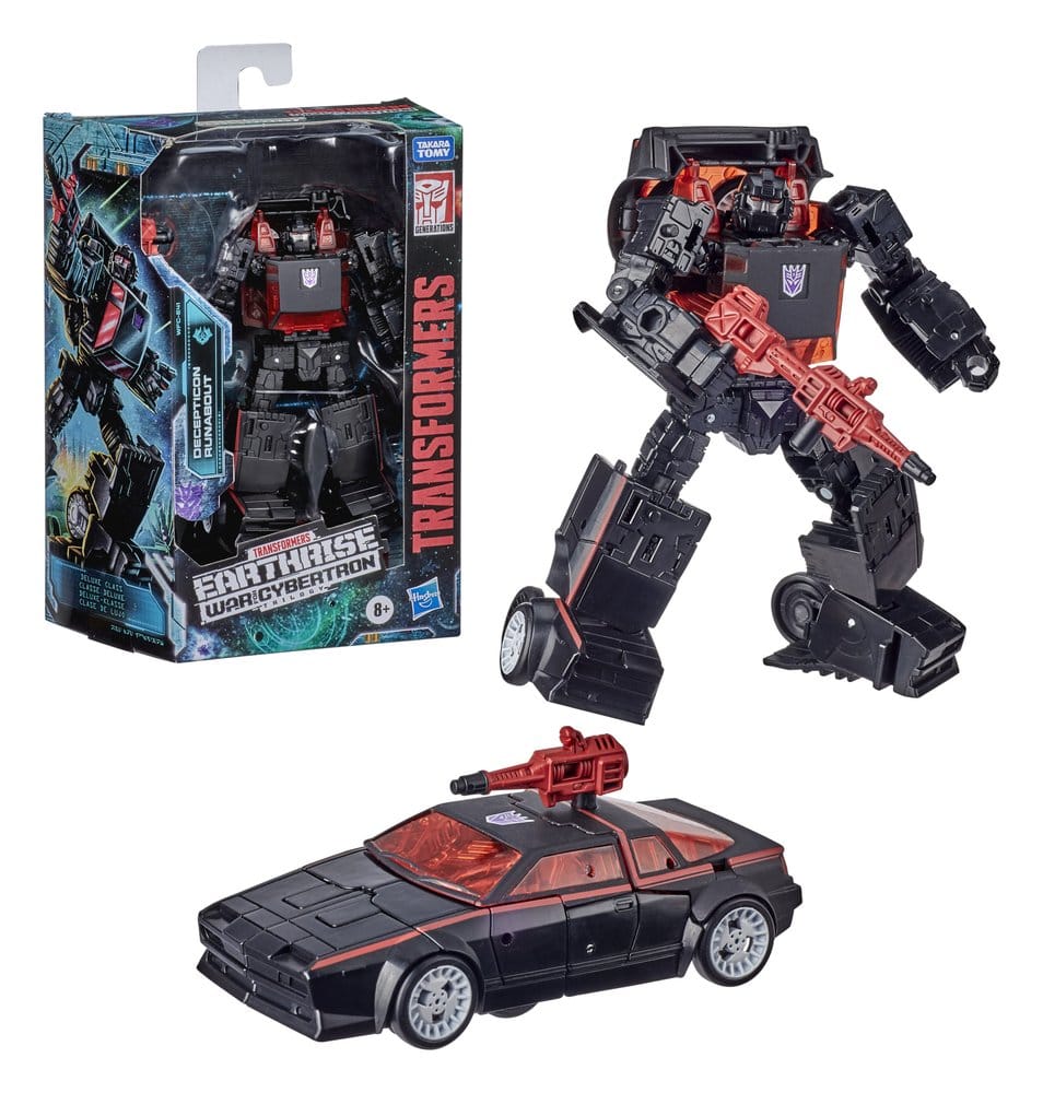 Hasbro Transformers Generations War for Cybertron Earthrise Decepticon Runabout WFC-E41 Deluxe Class Actionfigur
