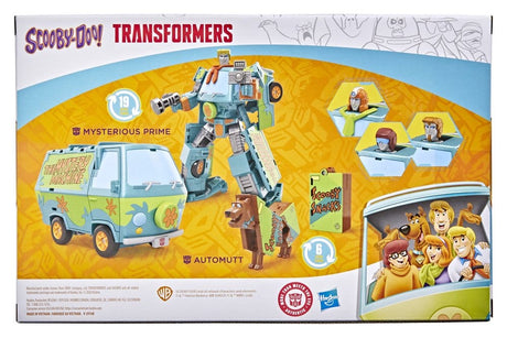 Hasbro Transformers Scooby Doo Mysterious Prime Automutt 2er Pack Actionfiguren
