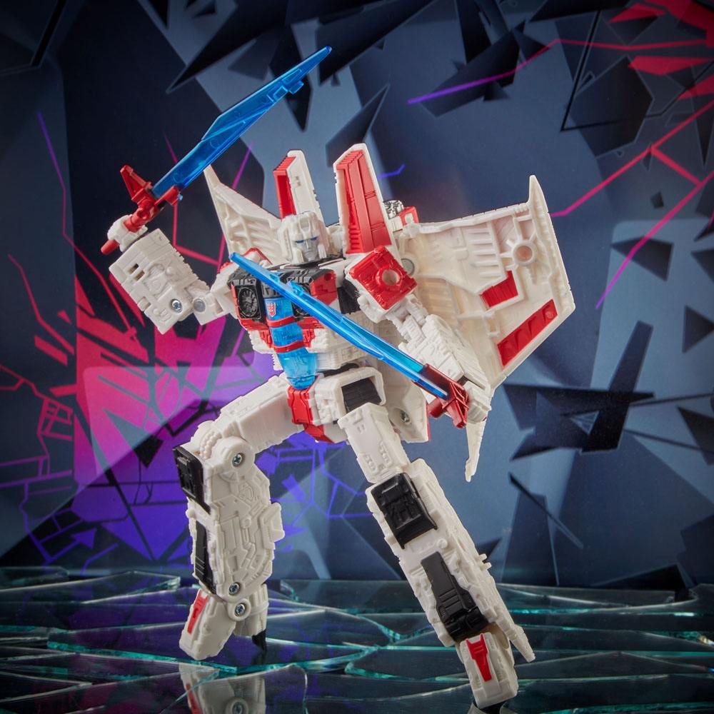 Hasbro Transformers Shattered Glass Starscream Voyager Class Actionfigur
