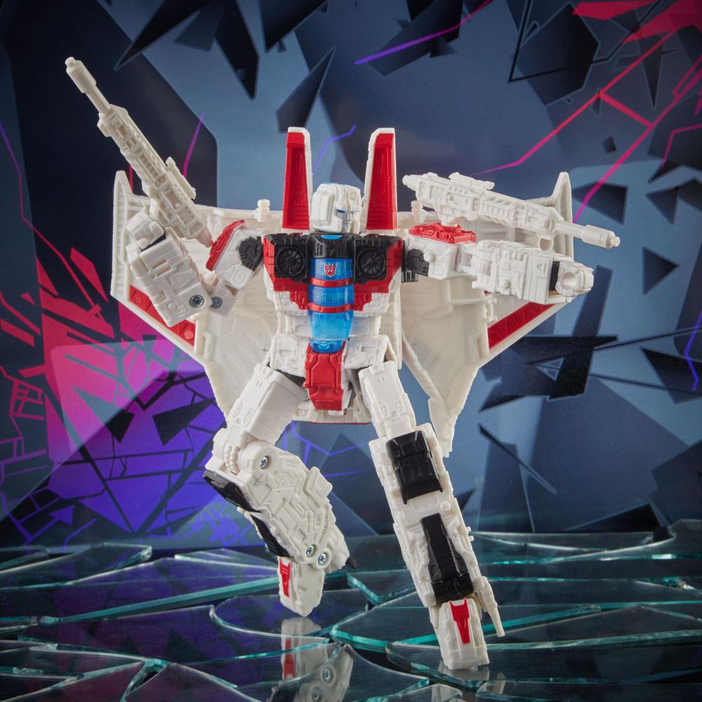 Hasbro Transformers Shattered Glass Starscream Voyager Class Actionfigur