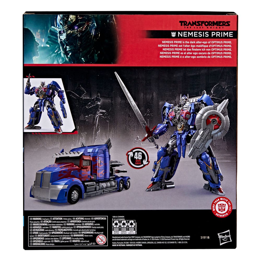 Hasbro Transformers The Last Knight Studio Series Nemesis Prime Leader Class Actionfigur