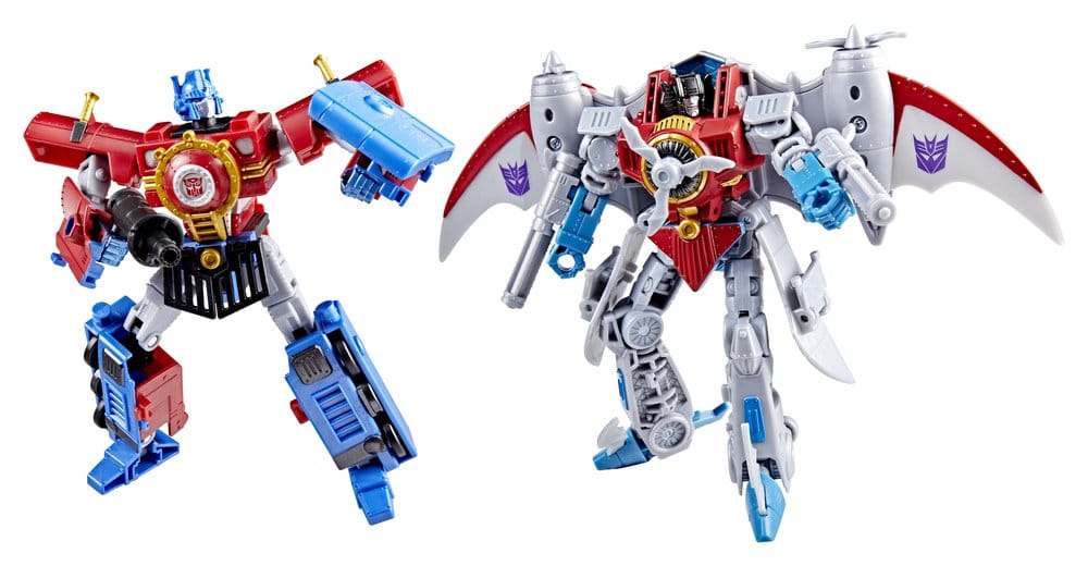 Transformers Timelines Hearts of Steel Optimus Prime & Starscream Comi ...
