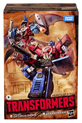Hasbro Transformers Timelines Hearts of Steel Optimus Prime & Starscream Comic Edition Actionfiguren