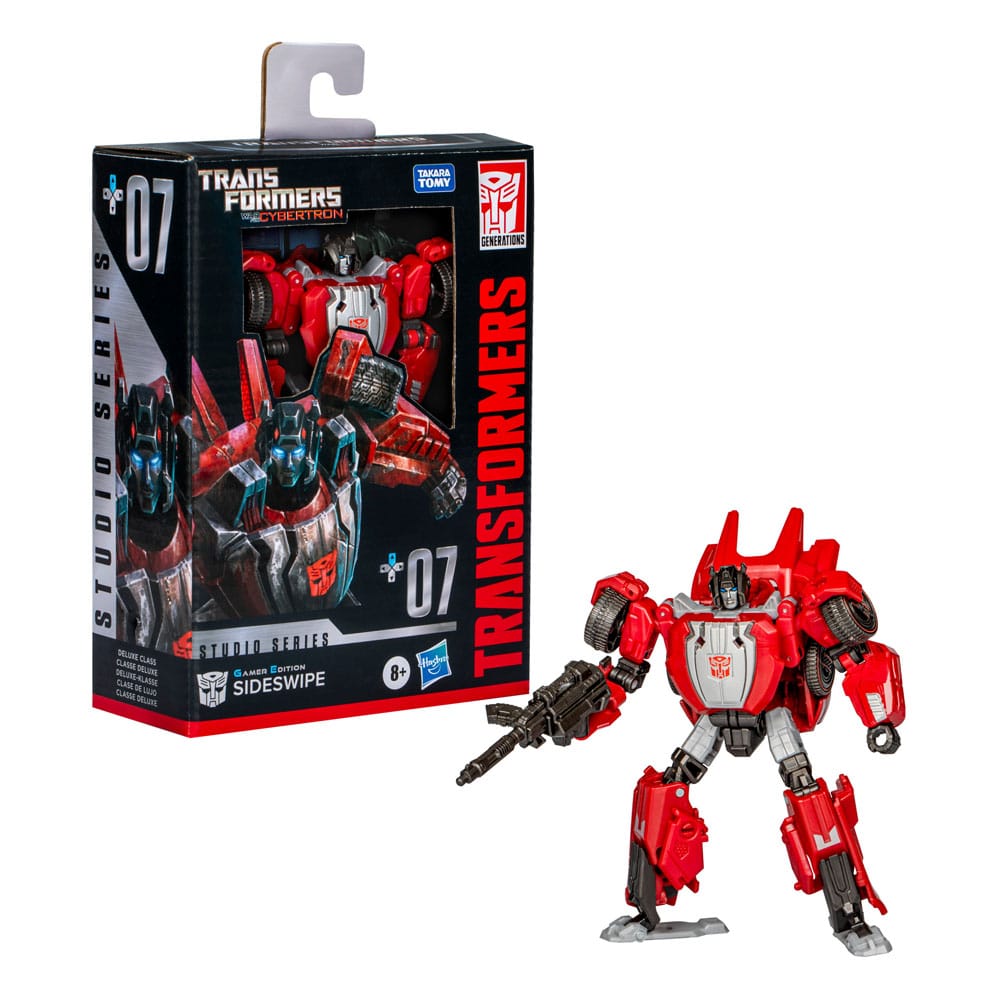 Hasbro Transformers War for Cybertron Sideswipe Studio Series Deluxe Class Gamer Edition Actionfigur
