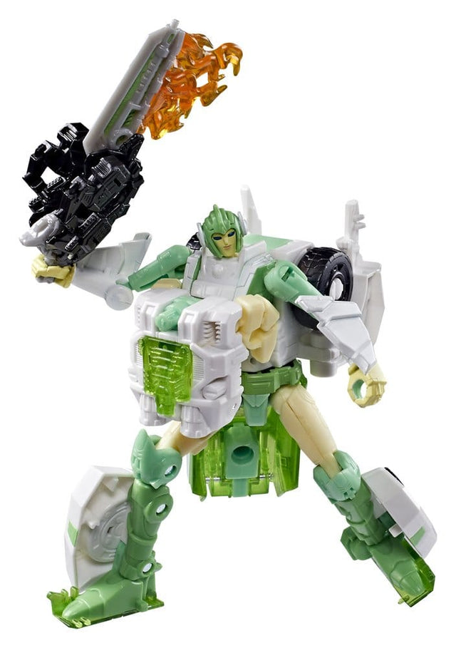 Hasbro Transformers War for Cybertron Siege Deluxe Class Autobot Greenlight Battle Masters Dazzlestrike Actionfigur