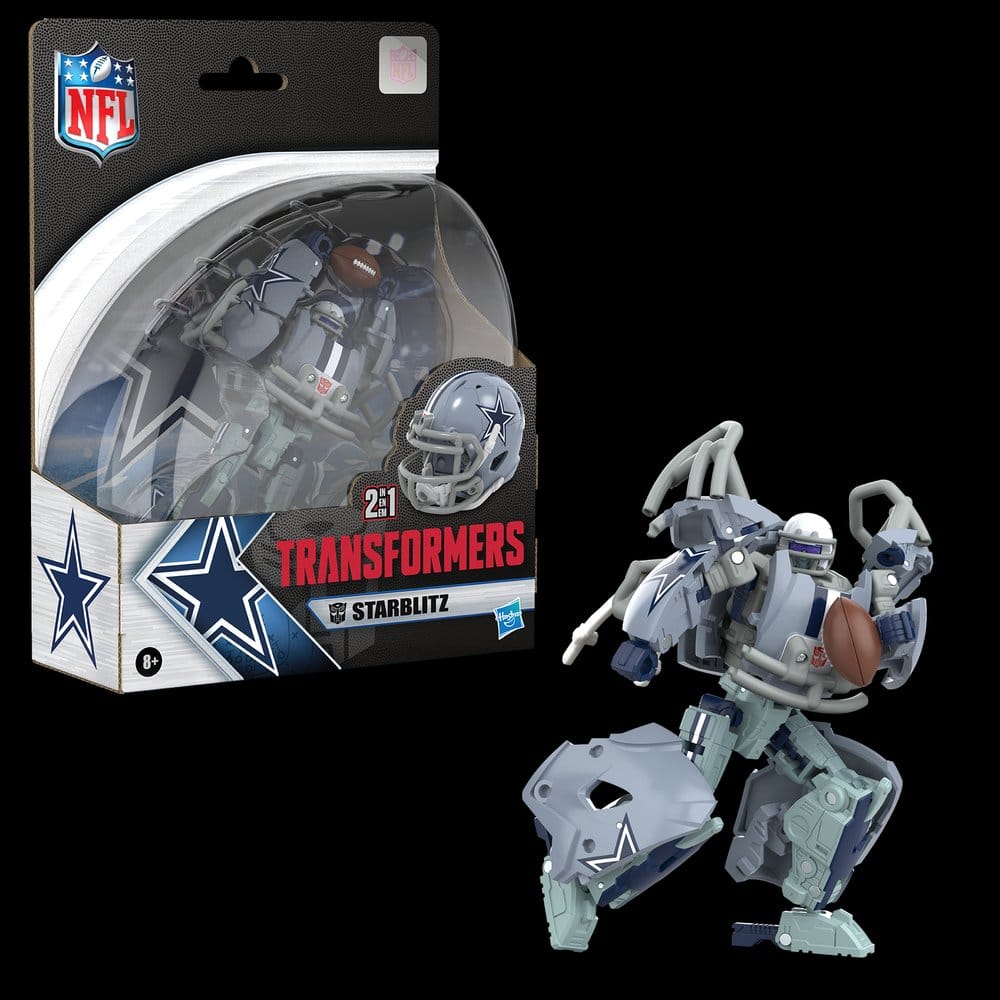 Hasbro Transformers x NFL Dallas Cowboys Starblitz Actionfigur