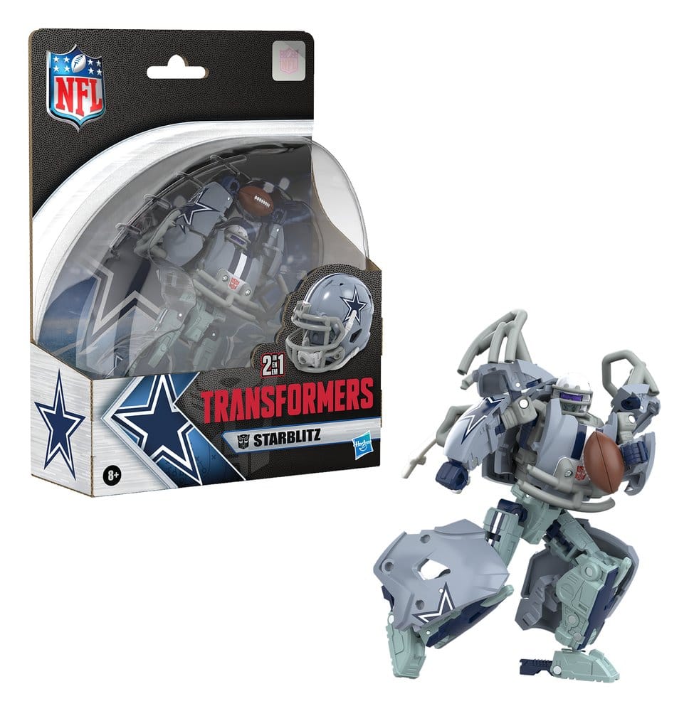 Hasbro Transformers x NFL Dallas Cowboys Starblitz Actionfigur