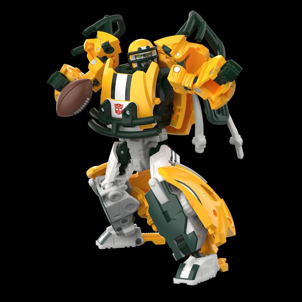 Hasbro Transformers X NFL Green Bay Packers Tundra Prime Actionfigur