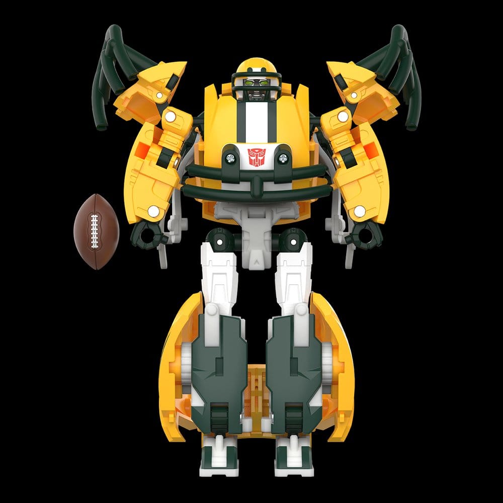 Hasbro Transformers X NFL Green Bay Packers Tundra Prime Actionfigur