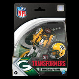 Hasbro Transformers X NFL Green Bay Packers Tundra Prime Actionfigur
