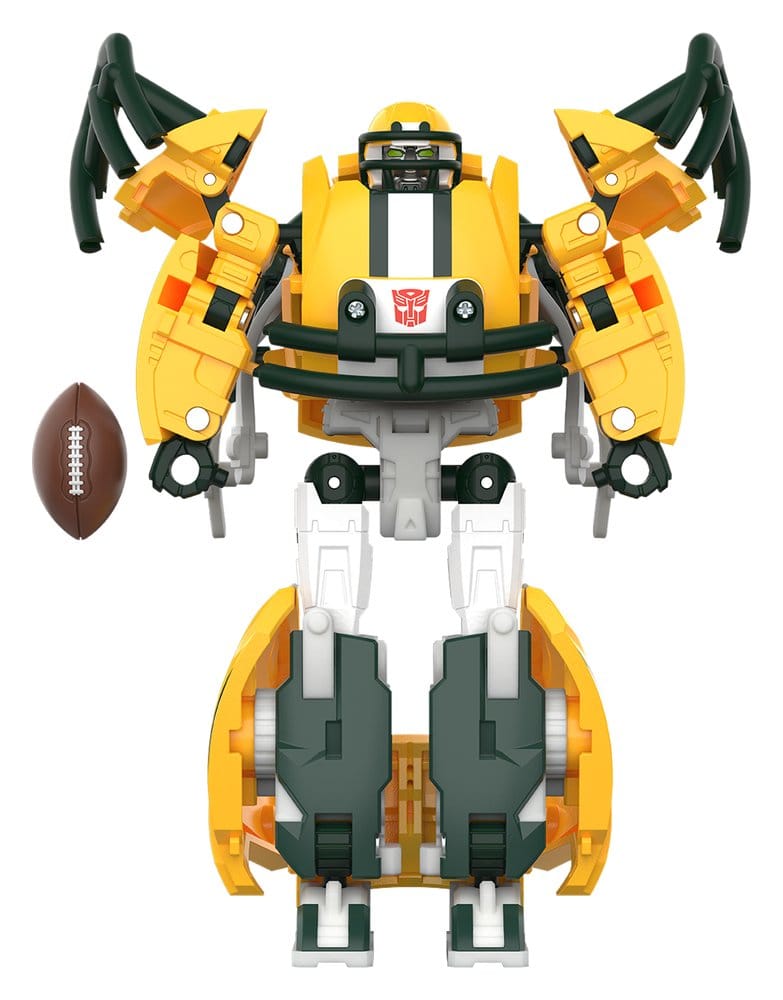Hasbro Transformers X NFL Green Bay Packers Tundra Prime Actionfigur