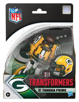 Hasbro Transformers X NFL Green Bay Packers Tundra Prime Actionfigur