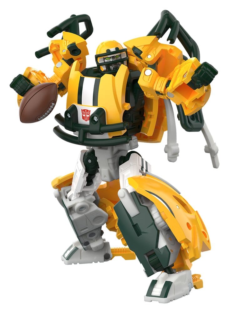 Hasbro Transformers X NFL Green Bay Packers Tundra Prime Actionfigur
